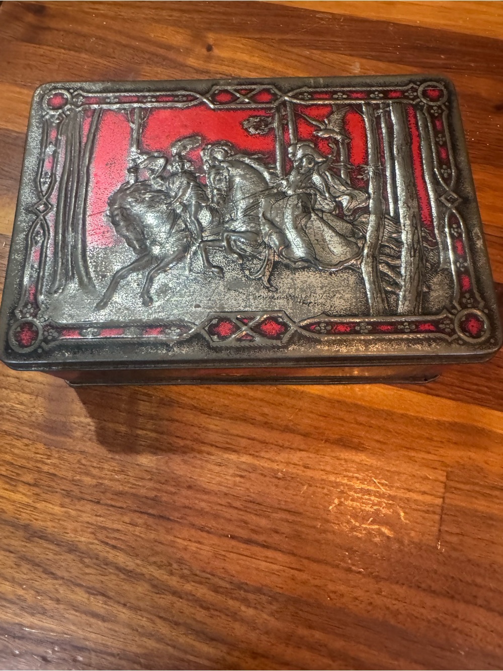 Vintage Riley’s Toffee embossed tin